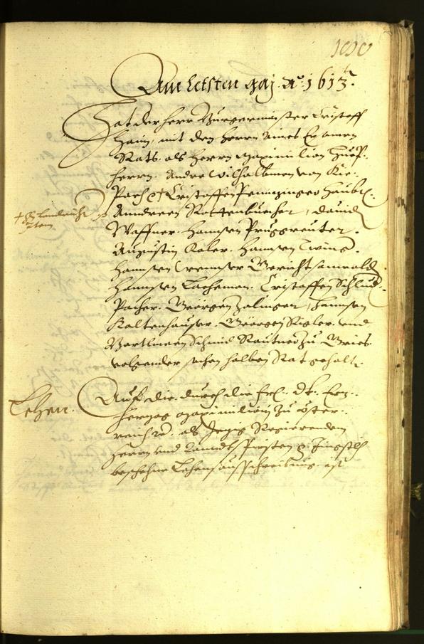 Civic Archives of Bozen-Bolzano - BOhisto Minutes of the council 1613 