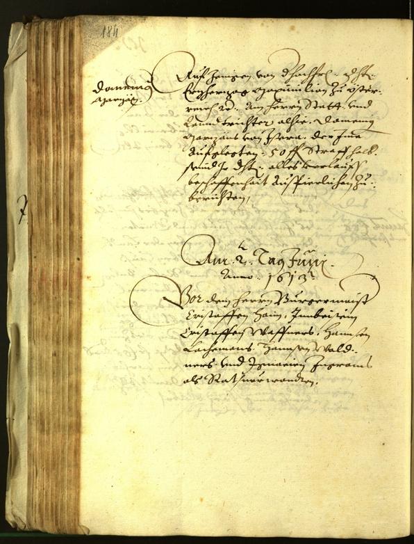 Civic Archives of Bozen-Bolzano - BOhisto Minutes of the council 1613 