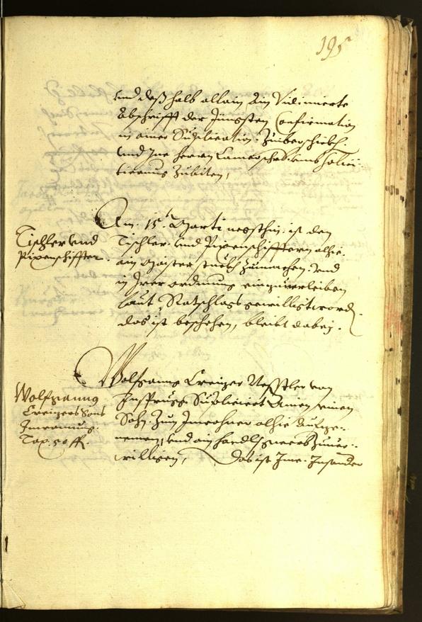 Stadtarchiv Bozen - BOhisto Ratsprotokoll 1613 