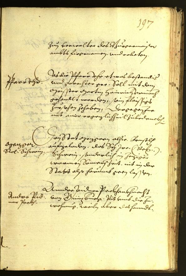 Stadtarchiv Bozen - BOhisto Ratsprotokoll 1613 