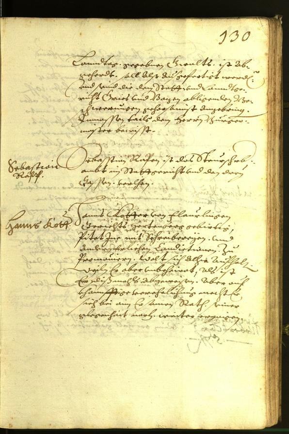 Stadtarchiv Bozen - BOhisto Ratsprotokoll 1613 