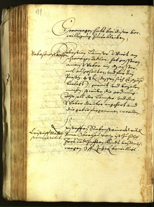 Stadtarchiv Bozen - BOhisto Ratsprotokoll 1613 