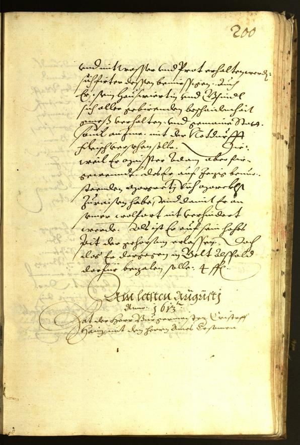 Civic Archives of Bozen-Bolzano - BOhisto Minutes of the council 1613 