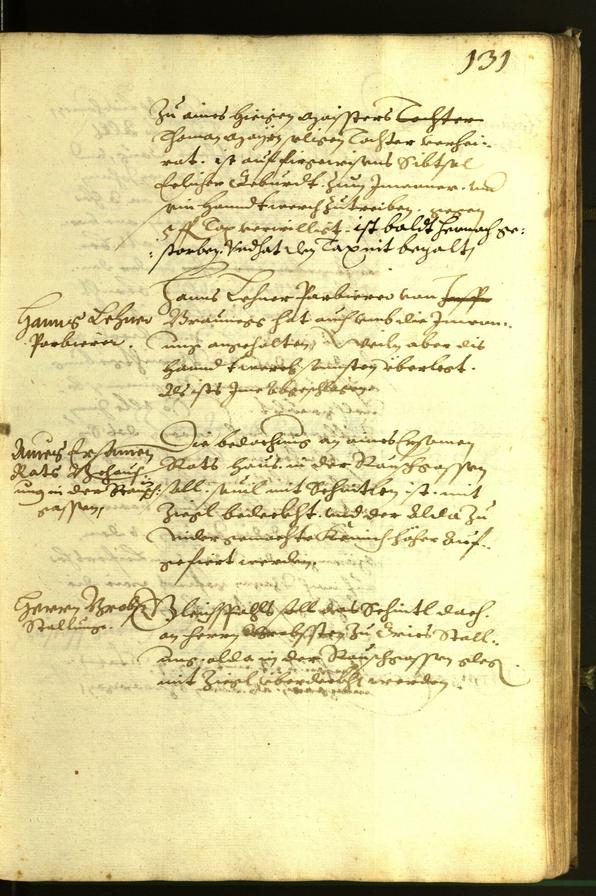 Stadtarchiv Bozen - BOhisto Ratsprotokoll 1613 