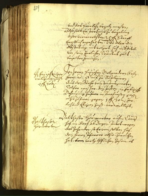 Stadtarchiv Bozen - BOhisto Ratsprotokoll 1613 