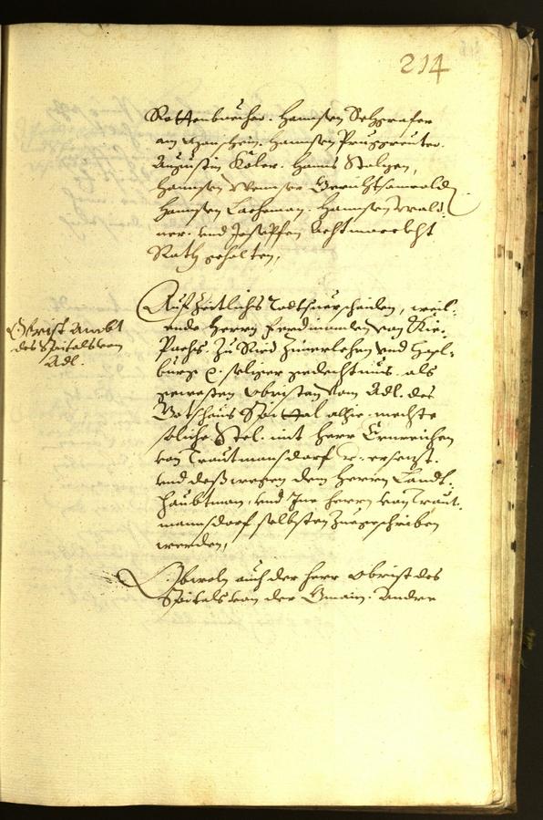 Civic Archives of Bozen-Bolzano - BOhisto Minutes of the council 1613 