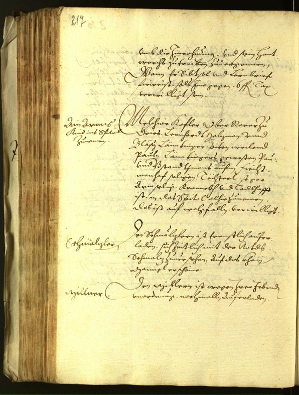 Archivio Storico della Città di Bolzano - BOhisto protocollo consiliare 1613 