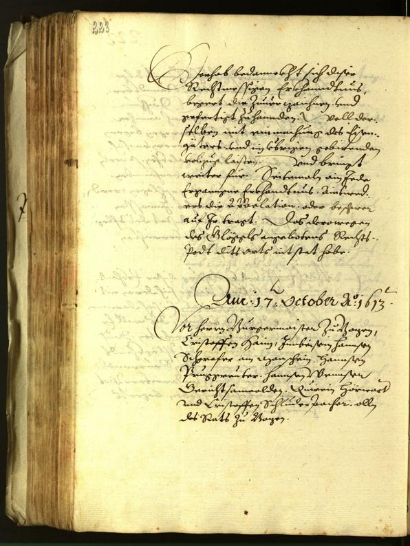 Civic Archives of Bozen-Bolzano - BOhisto Minutes of the council 1613 