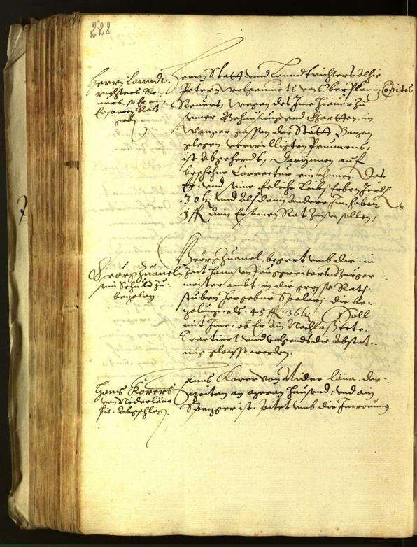 Stadtarchiv Bozen - BOhisto Ratsprotokoll 1613 