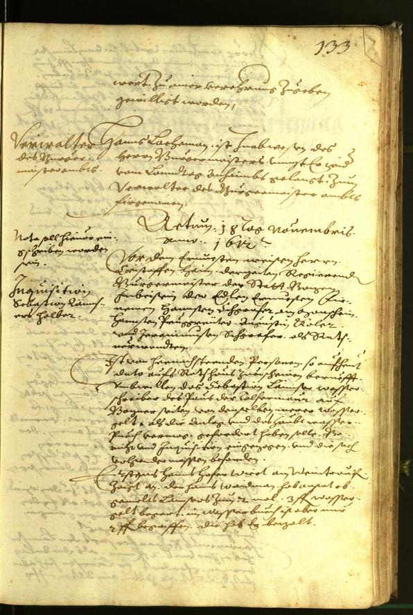 Civic Archives of Bozen-Bolzano - BOhisto Minutes of the council 1613 