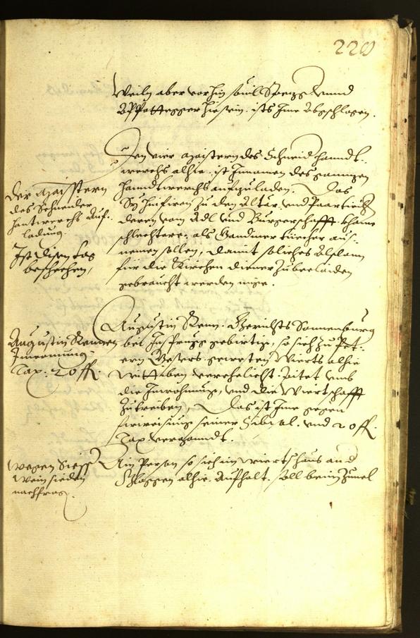 Stadtarchiv Bozen - BOhisto Ratsprotokoll 1613 