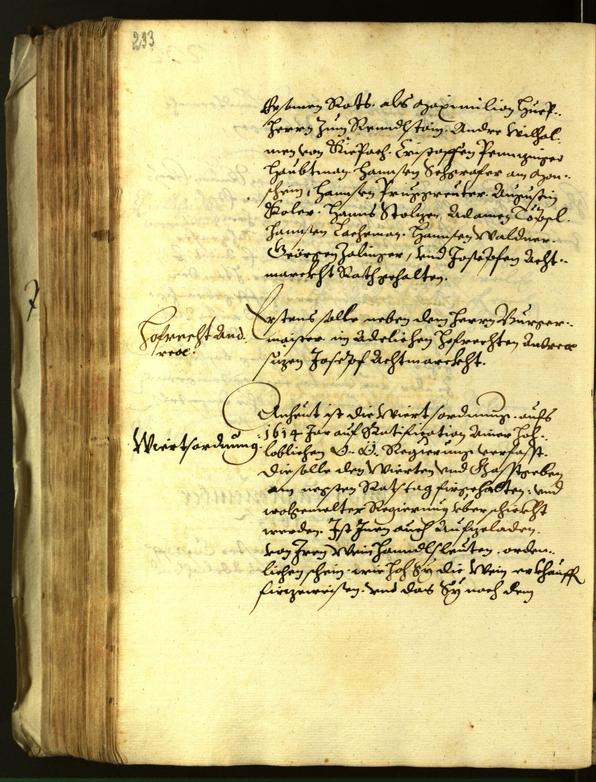 Civic Archives of Bozen-Bolzano - BOhisto Minutes of the council 1613 