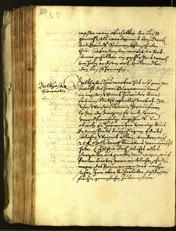 Stadtarchiv Bozen - BOhisto Ratsprotokoll 1613 