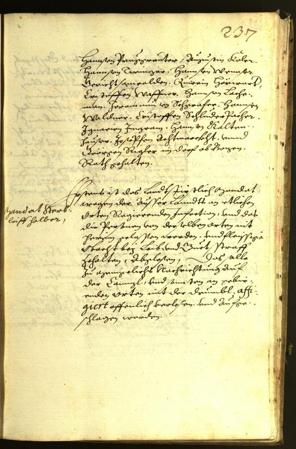 Stadtarchiv Bozen - BOhisto Ratsprotokoll 1613 