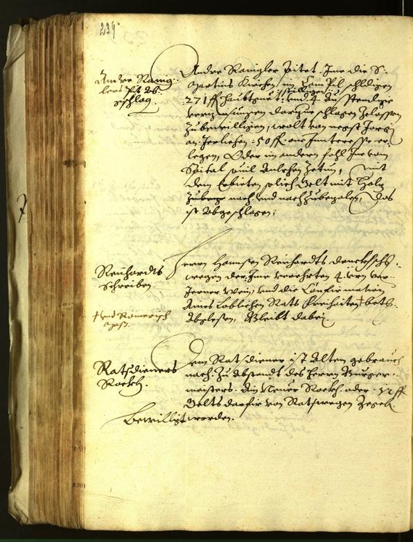 Civic Archives of Bozen-Bolzano - BOhisto Minutes of the council 1613 