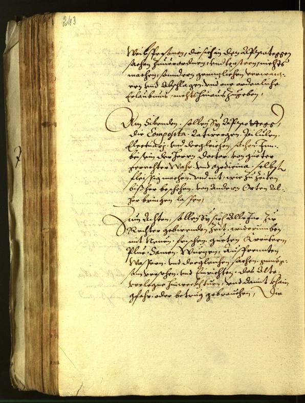 Stadtarchiv Bozen - BOhisto Ratsprotokoll 1613 