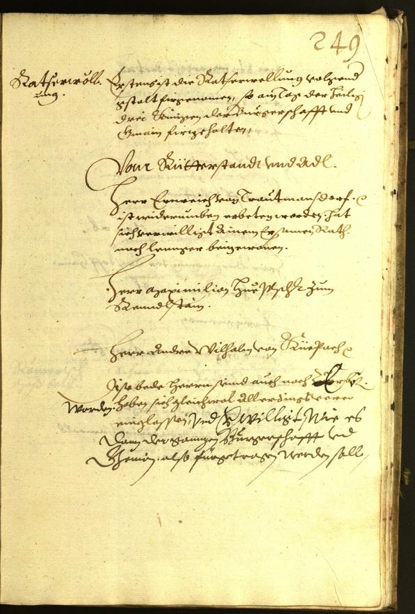 Civic Archives of Bozen-Bolzano - BOhisto Minutes of the council 1613 