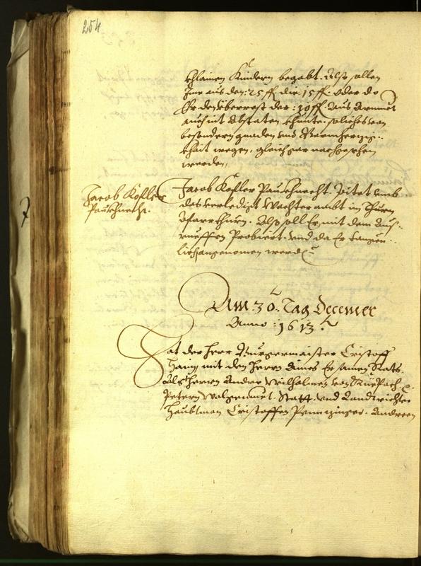 Civic Archives of Bozen-Bolzano - BOhisto Minutes of the council 1613 