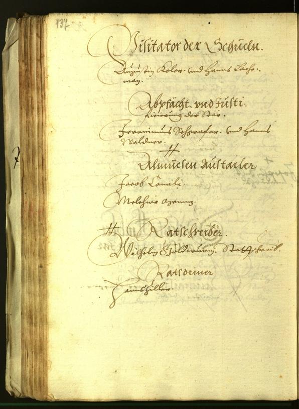 Civic Archives of Bozen-Bolzano - BOhisto Minutes of the council 1613 