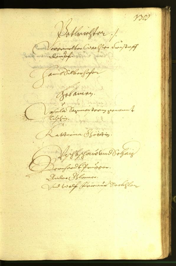 Stadtarchiv Bozen - BOhisto Ratsprotokoll 1613 