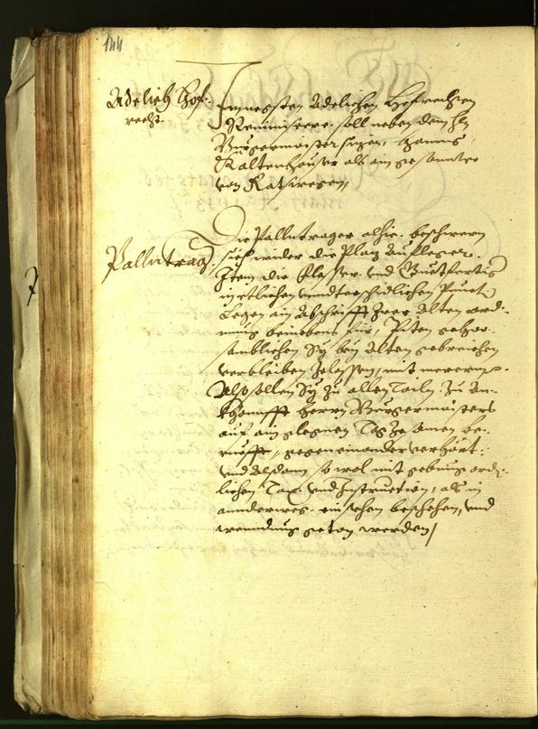 Stadtarchiv Bozen - BOhisto Ratsprotokoll 1613 