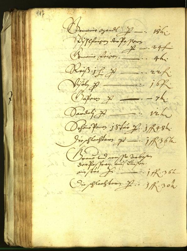 Stadtarchiv Bozen - BOhisto Ratsprotokoll 1613 