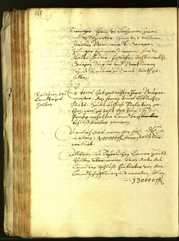 Stadtarchiv Bozen - BOhisto Ratsprotokoll 1613 