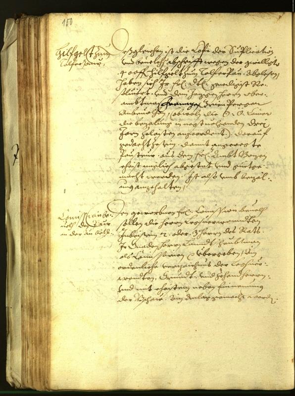 Civic Archives of Bozen-Bolzano - BOhisto Minutes of the council 1613 