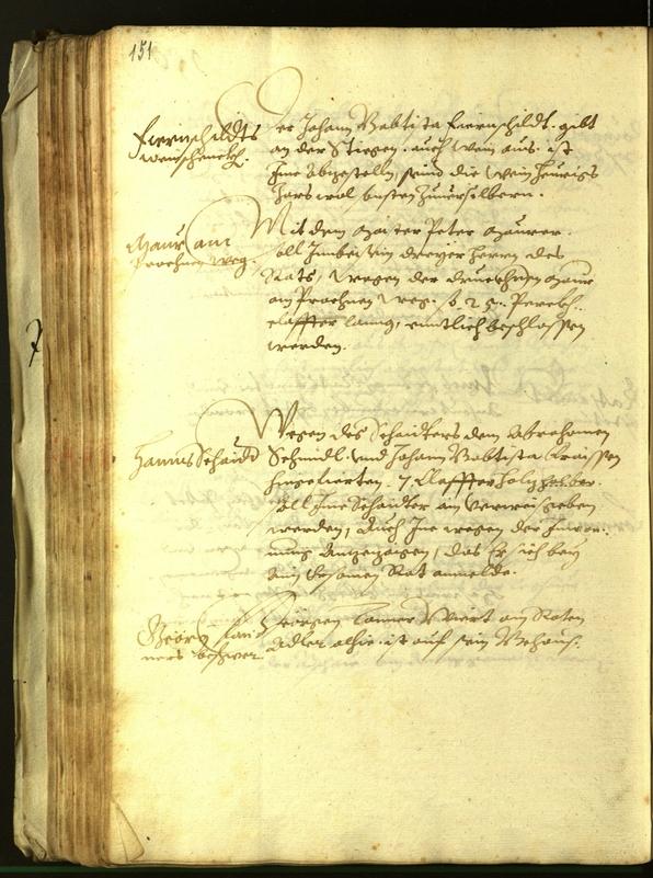 Civic Archives of Bozen-Bolzano - BOhisto Minutes of the council 1613 