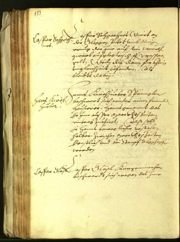 Archivio Storico della Città di Bolzano - BOhisto protocollo consiliare 1613 