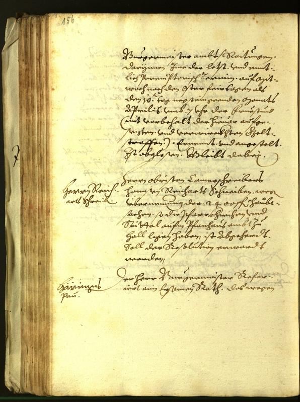 Stadtarchiv Bozen - BOhisto Ratsprotokoll 1613 