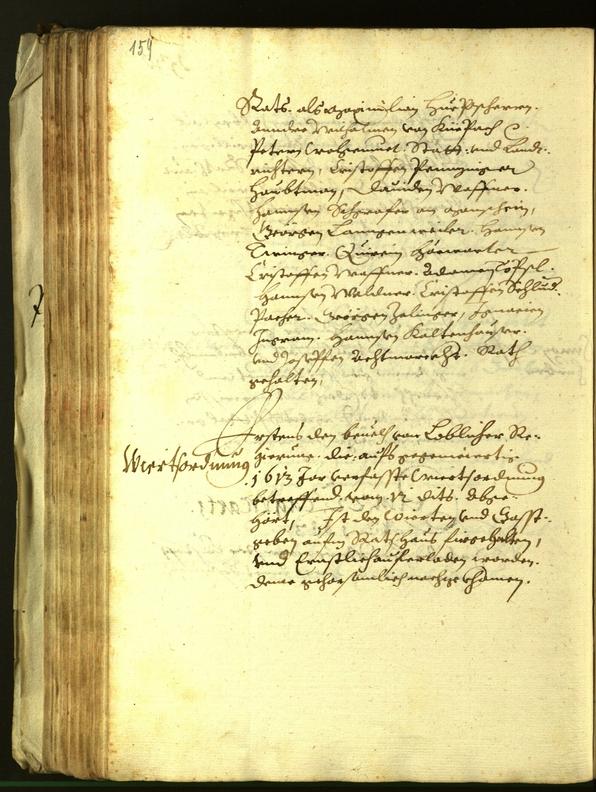 Civic Archives of Bozen-Bolzano - BOhisto Minutes of the council 1613 