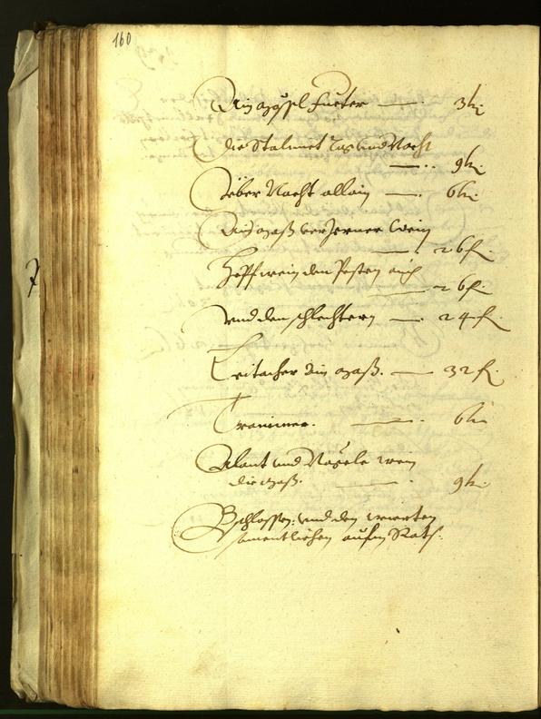 Stadtarchiv Bozen - BOhisto Ratsprotokoll 1613 