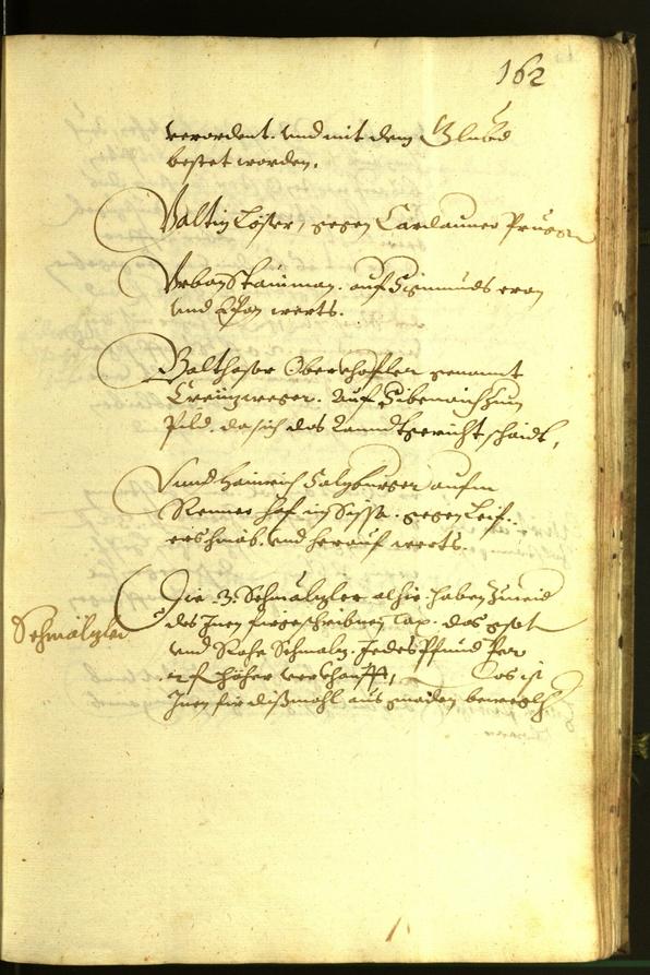 Stadtarchiv Bozen - BOhisto Ratsprotokoll 1613 