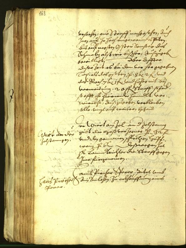 Stadtarchiv Bozen - BOhisto Ratsprotokoll 1613 