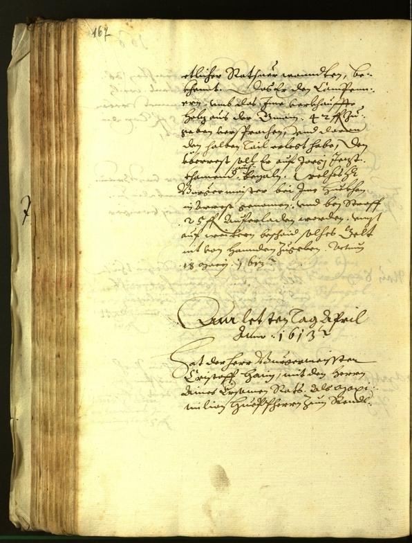 Stadtarchiv Bozen - BOhisto Ratsprotokoll 1613 