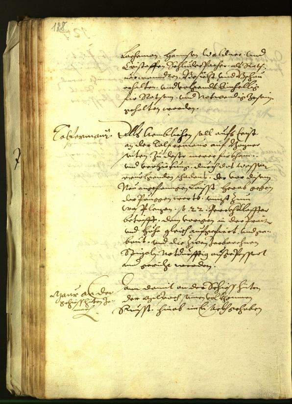 Stadtarchiv Bozen - BOhisto Ratsprotokoll 1613 