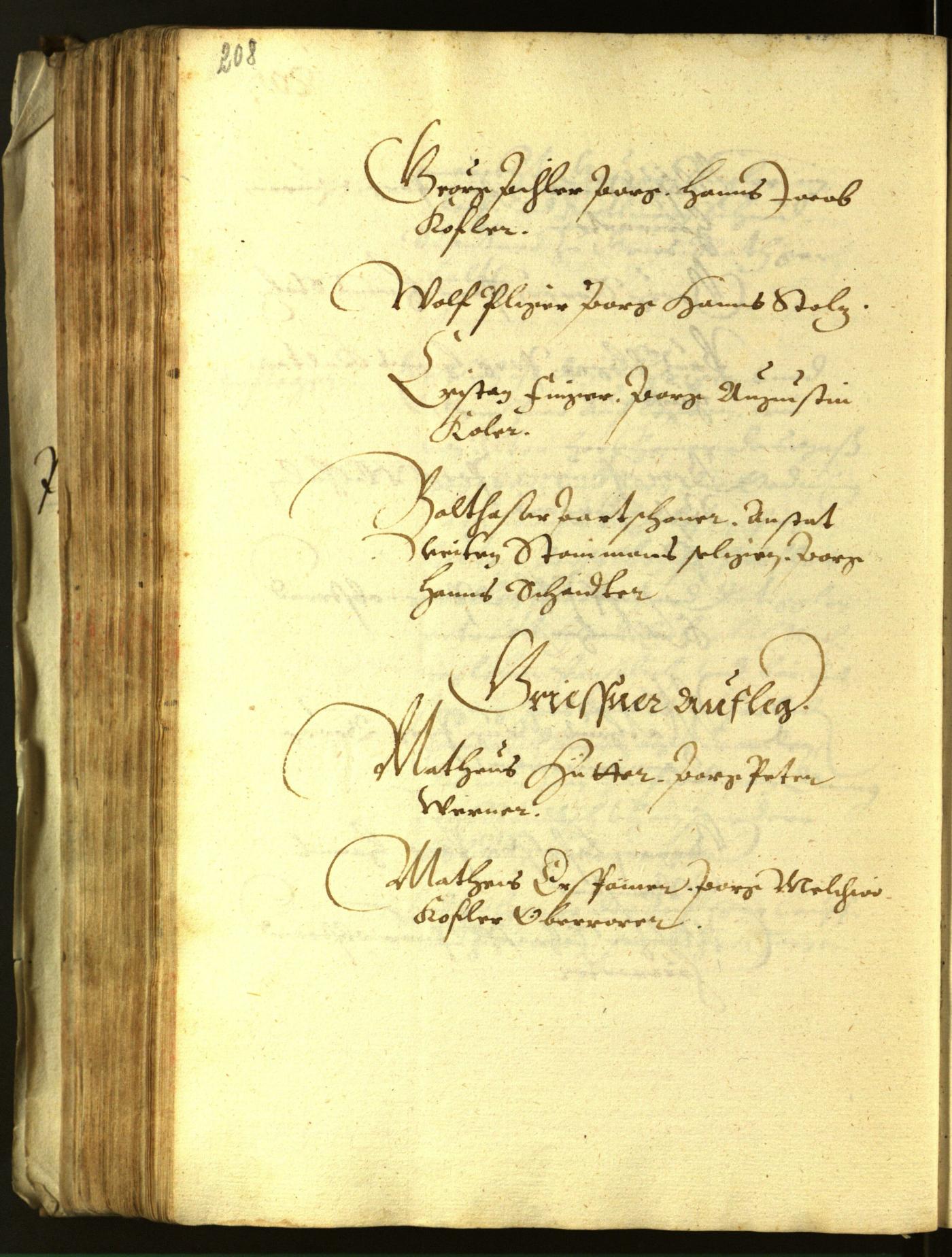 Stadtarchiv Bozen - BOhisto Ratsprotokoll 1613 