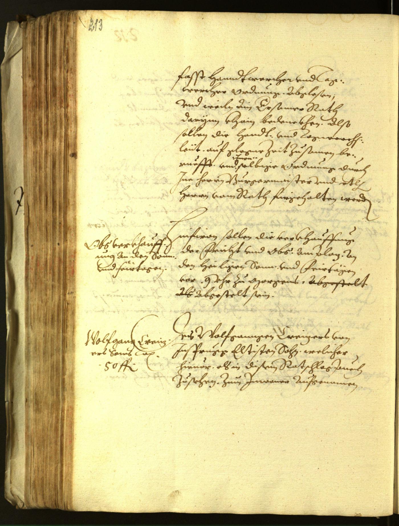 Civic Archives of Bozen-Bolzano - BOhisto Minutes of the council 1613 