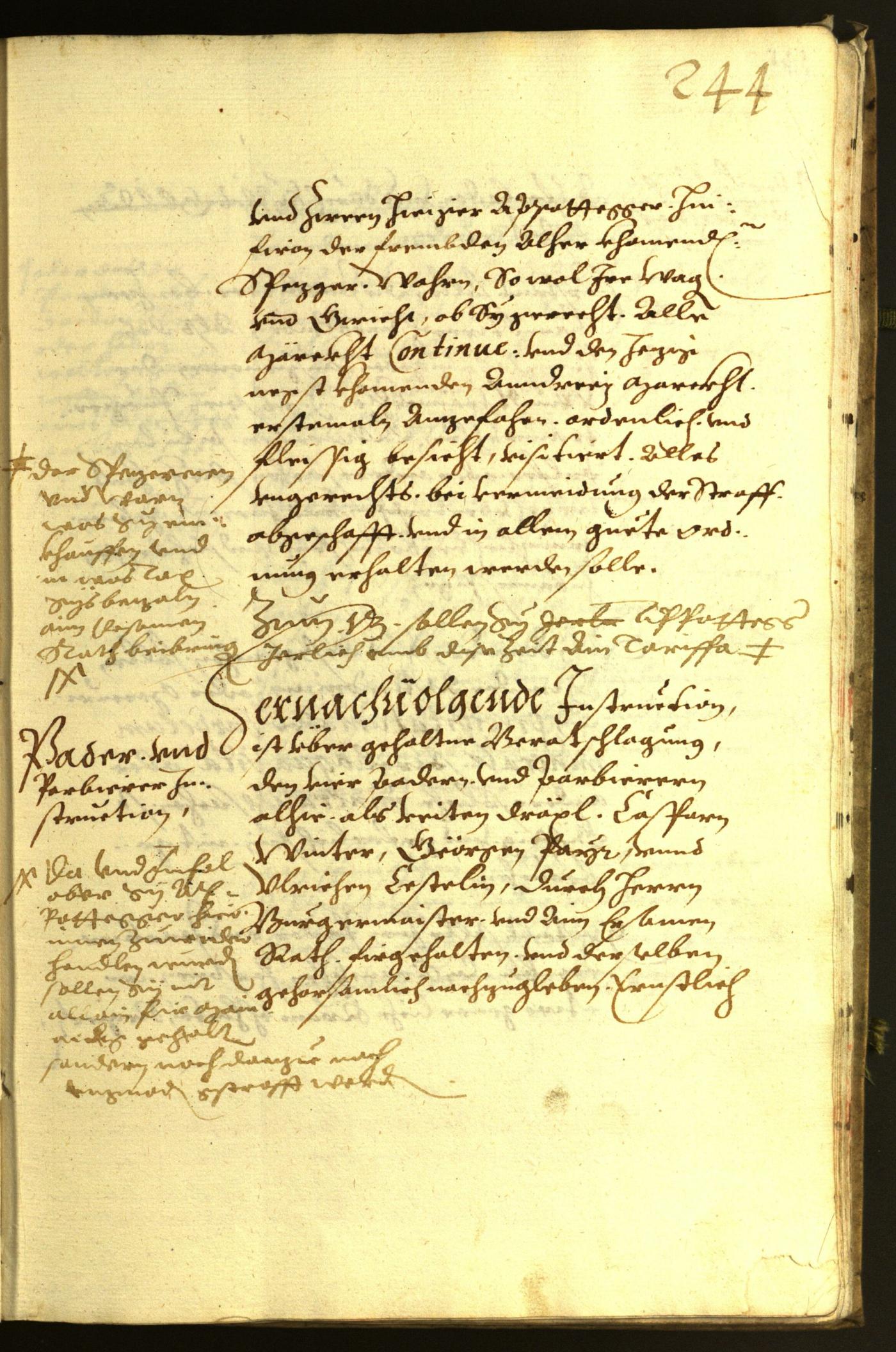 Stadtarchiv Bozen - BOhisto Ratsprotokoll 1613 