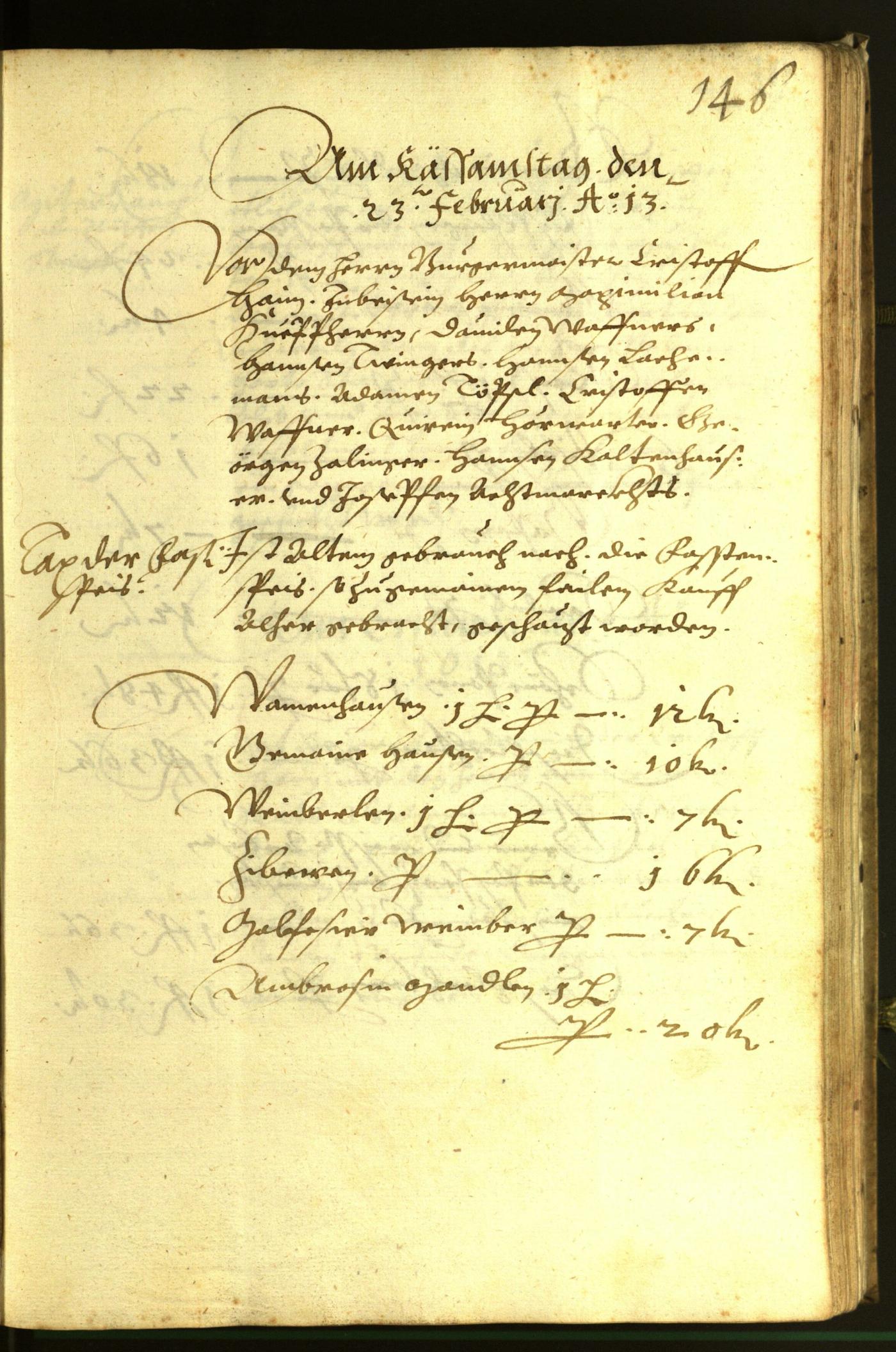 Civic Archives of Bozen-Bolzano - BOhisto Minutes of the council 1613 