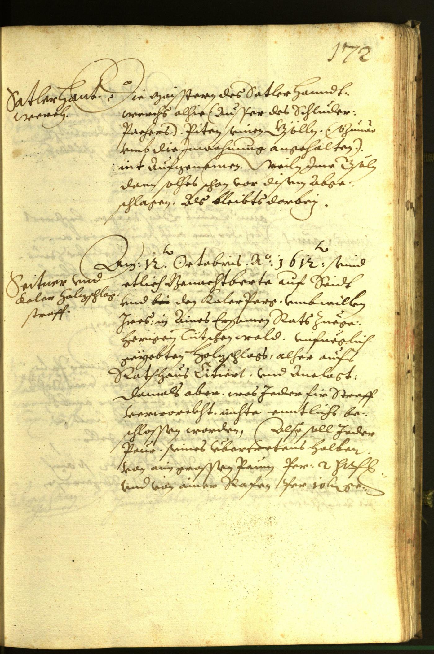 Civic Archives of Bozen-Bolzano - BOhisto Minutes of the council 1613 