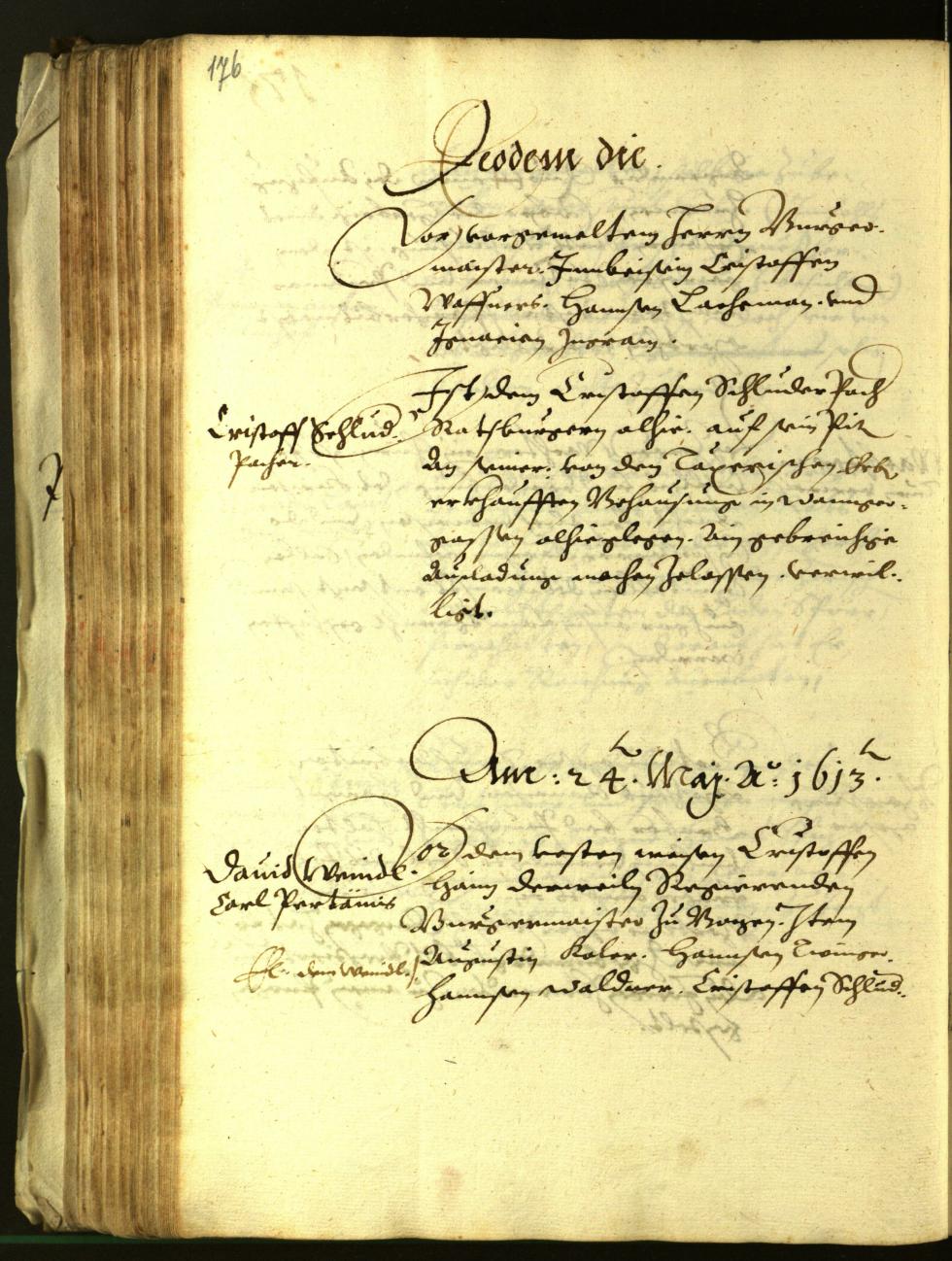 Archivio Storico della Città di Bolzano - BOhisto protocollo consiliare 1613 