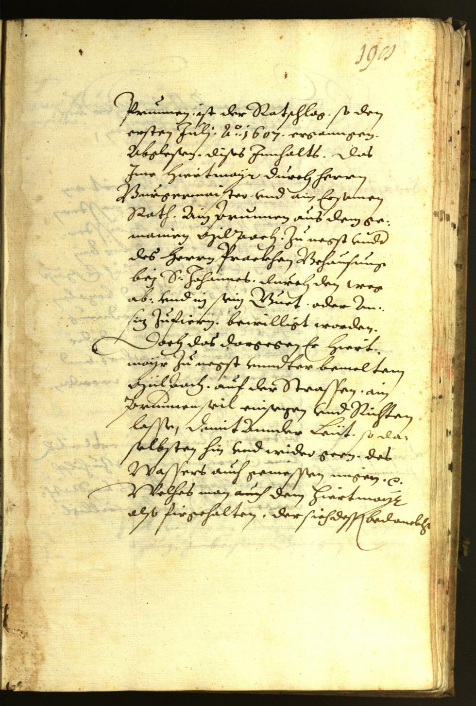 Civic Archives of Bozen-Bolzano - BOhisto Minutes of the council 1613 