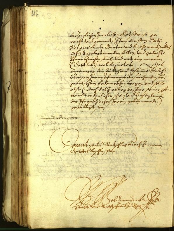 Civic Archives of Bozen-Bolzano - BOhisto Minutes of the council 1614 