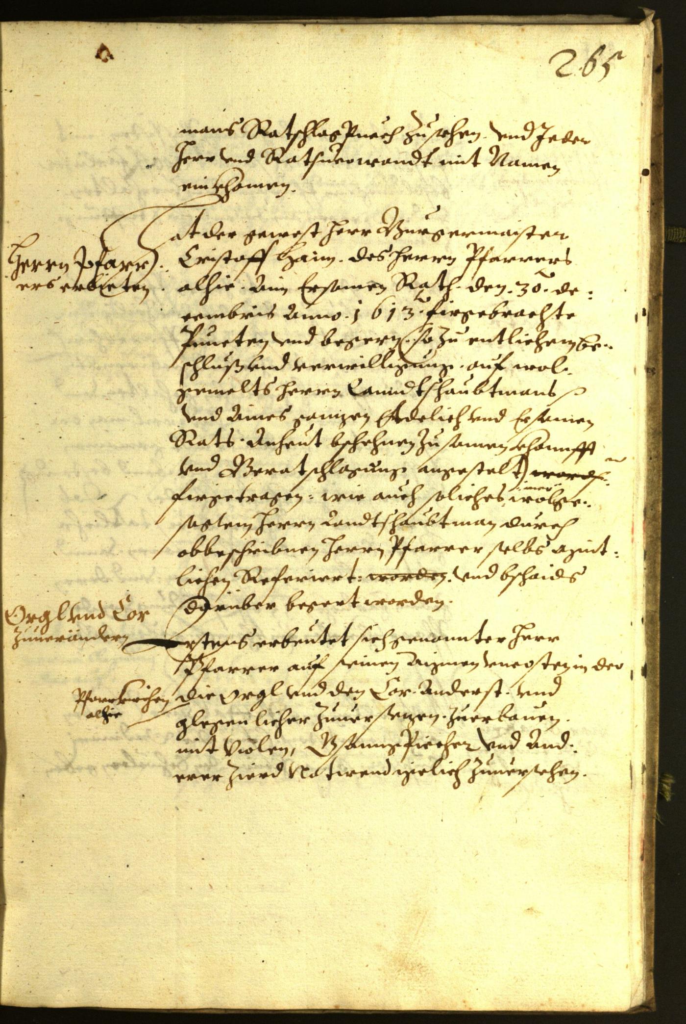 Civic Archives of Bozen-Bolzano - BOhisto Minutes of the council 1614 