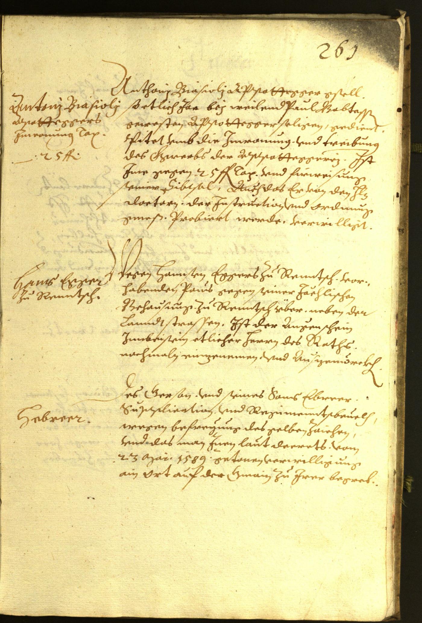 Archivio Storico della Città di Bolzano - BOhisto protocollo consiliare 1614 