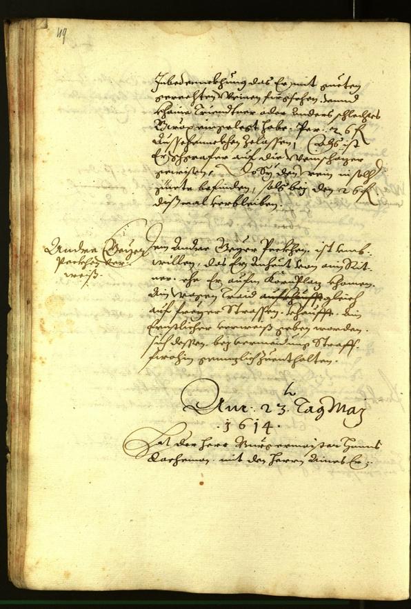 Civic Archives of Bozen-Bolzano - BOhisto Minutes of the council 1614 