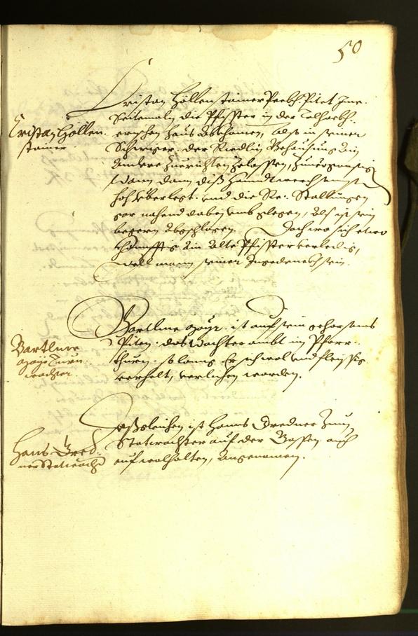 Stadtarchiv Bozen - BOhisto Ratsprotokoll 1614 