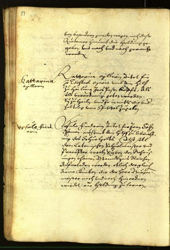 Stadtarchiv Bozen - BOhisto Ratsprotokoll 1614 